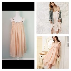 Kirrily Johnston Dress Silk Summer boho cream S